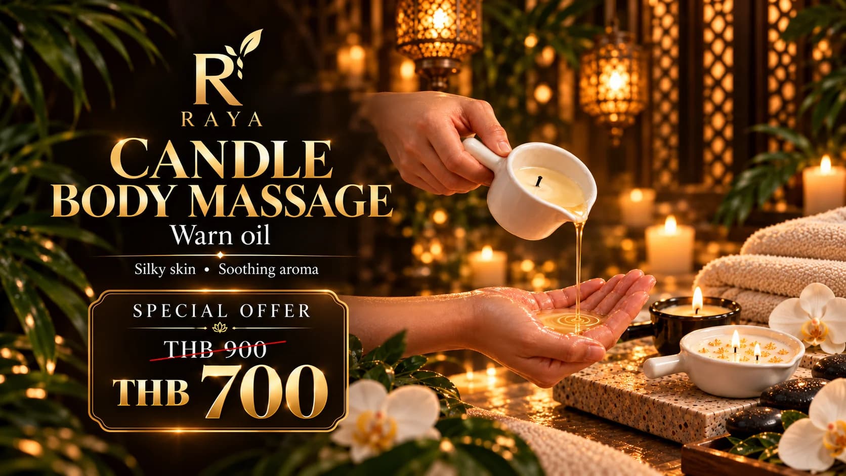 Candle Body Massage